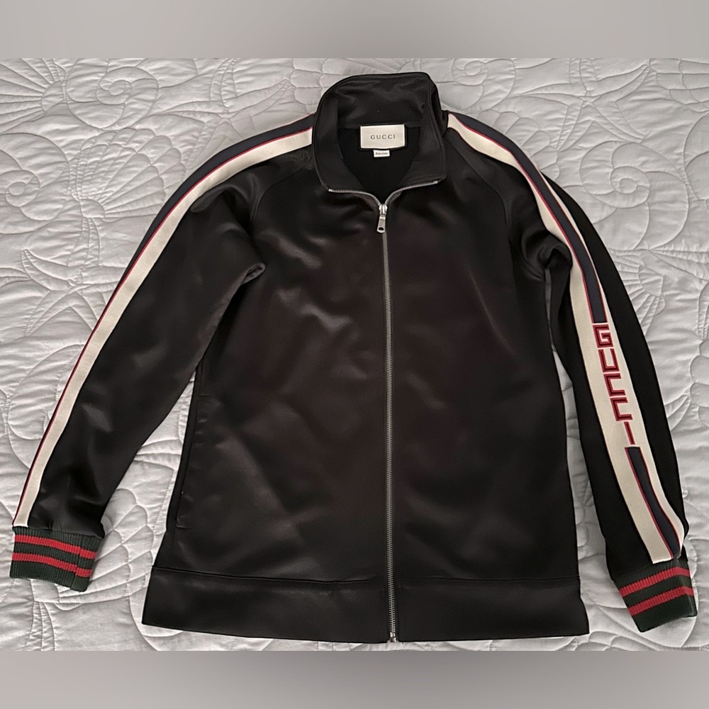 Gucci technical jersey jacket